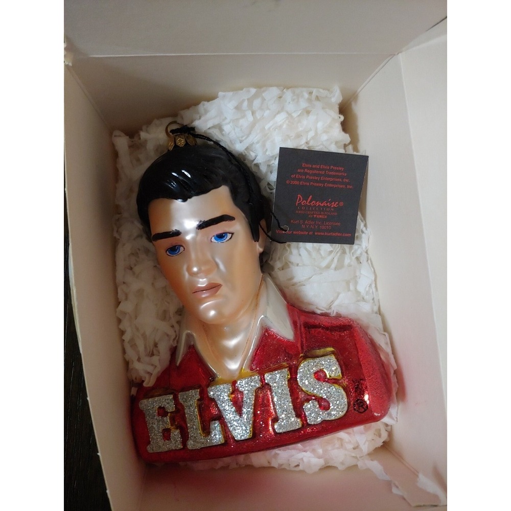 Polonaise Collection Komozja Elvis Presley Ornament Vintage W/Box Love Me Tender